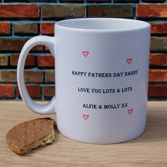Personalised Anyone Can Be a Father Mug