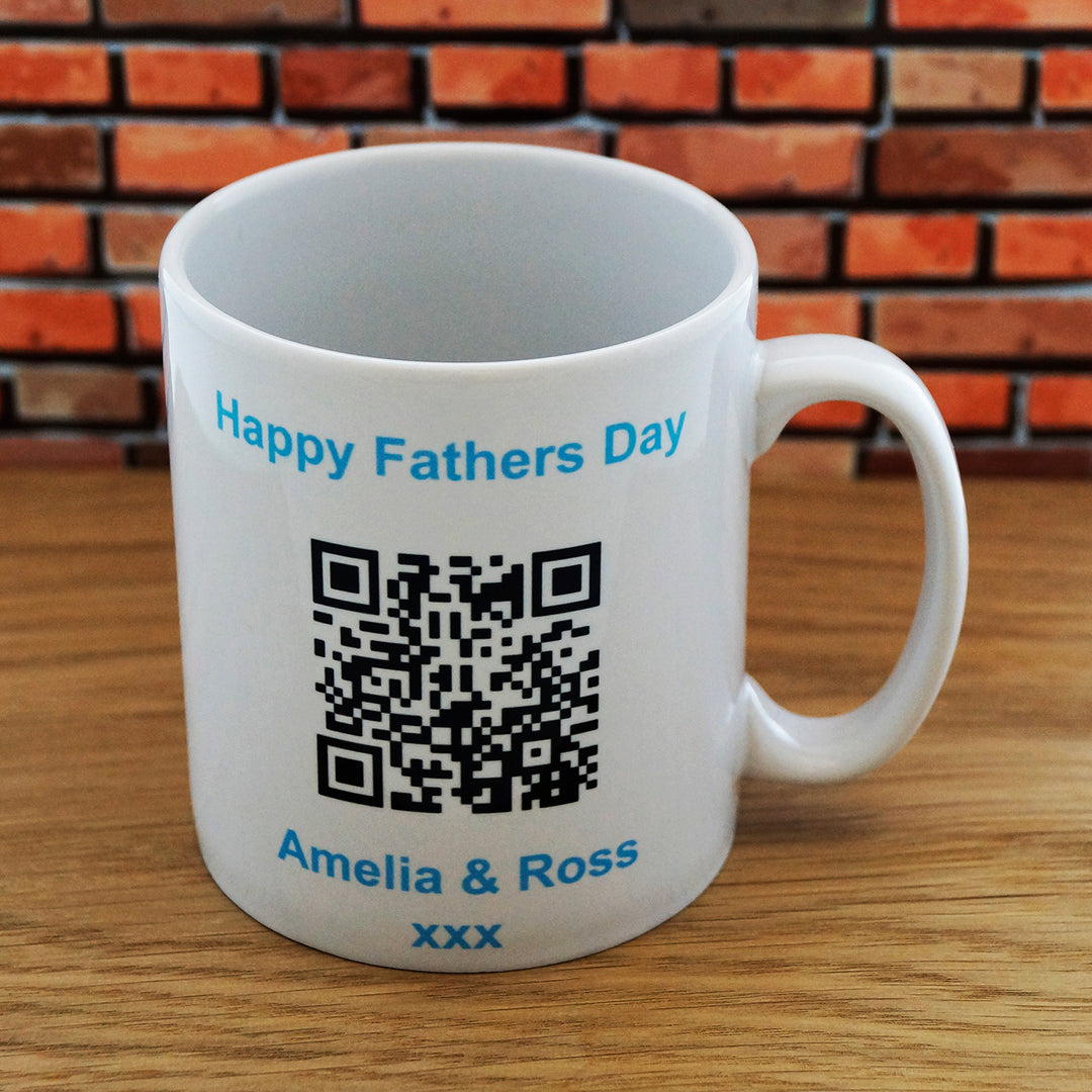 Personalised Secret Message QR Code Mug