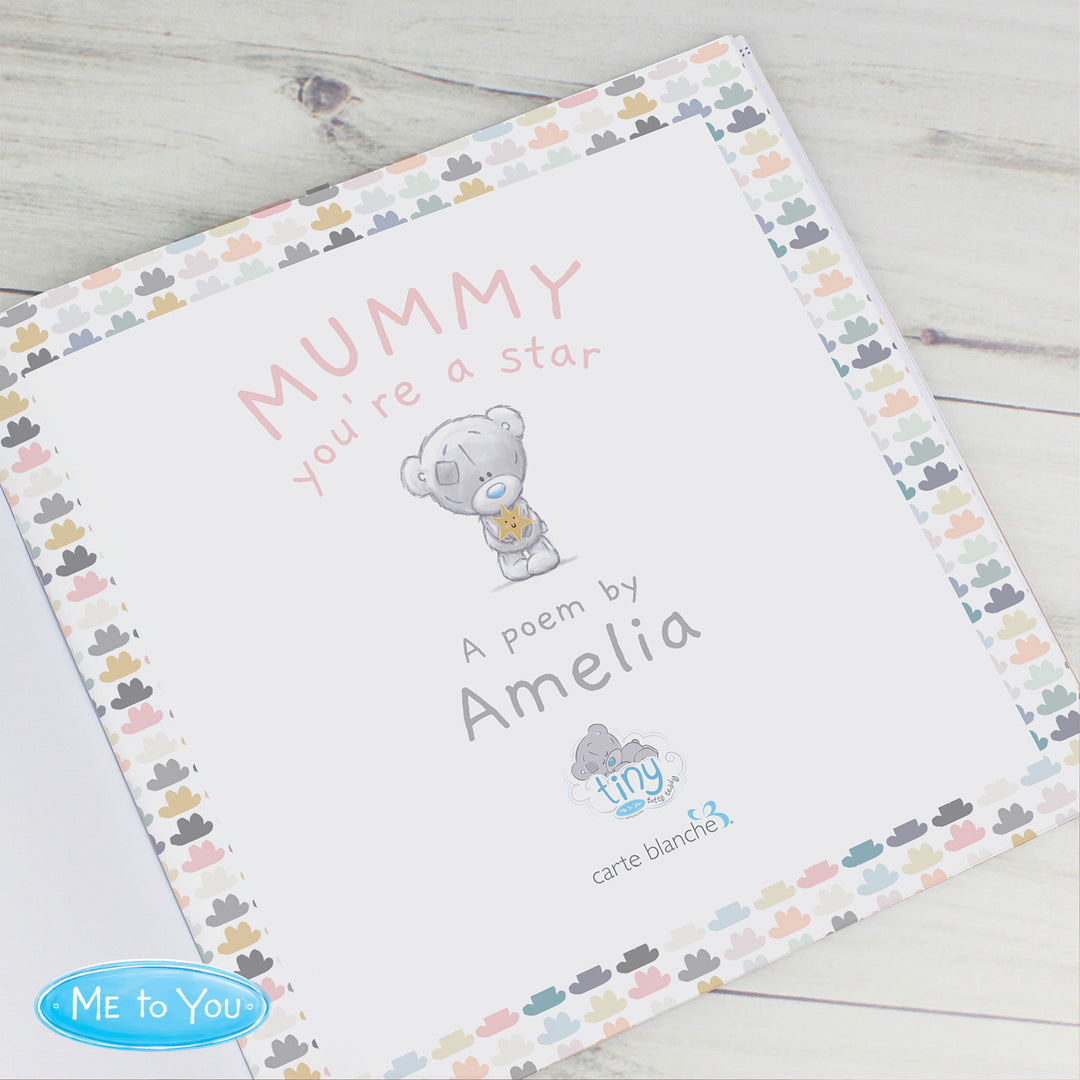 Personalised Tiny Tatty Teddy Mummy You&