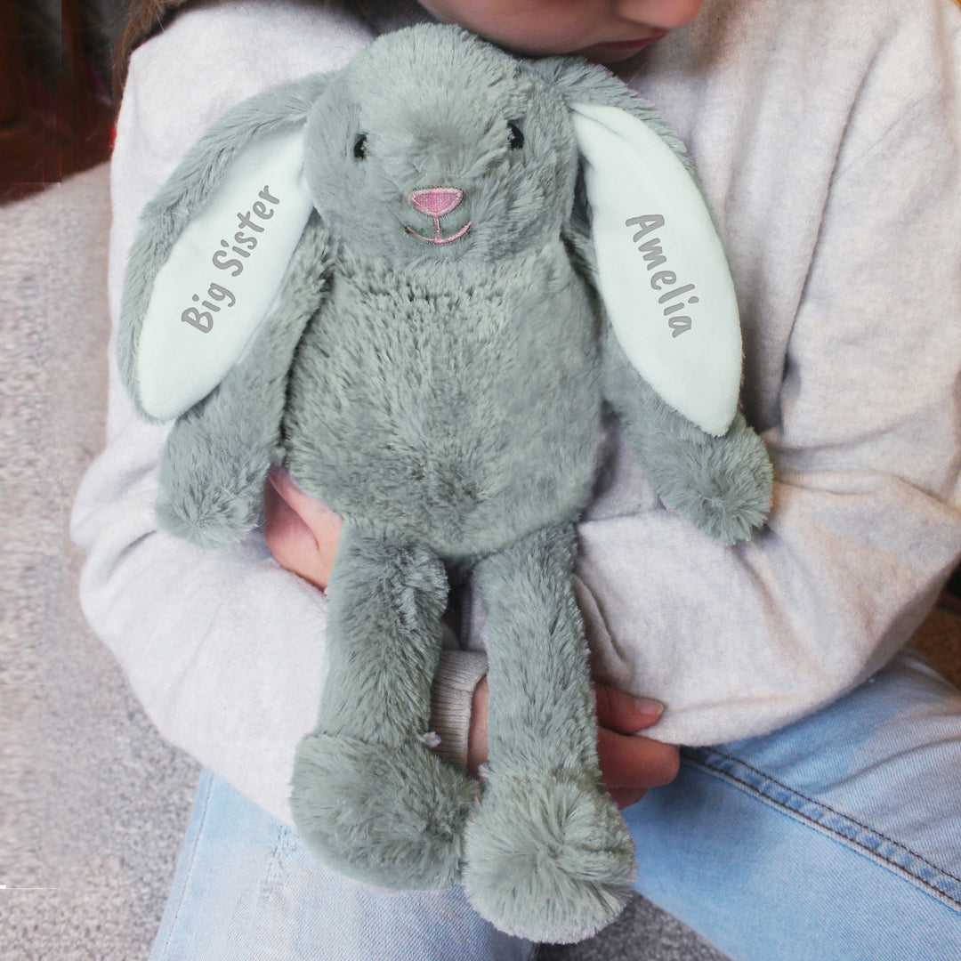 Personalised Bunny Rabbit Soft Toy – alternative view