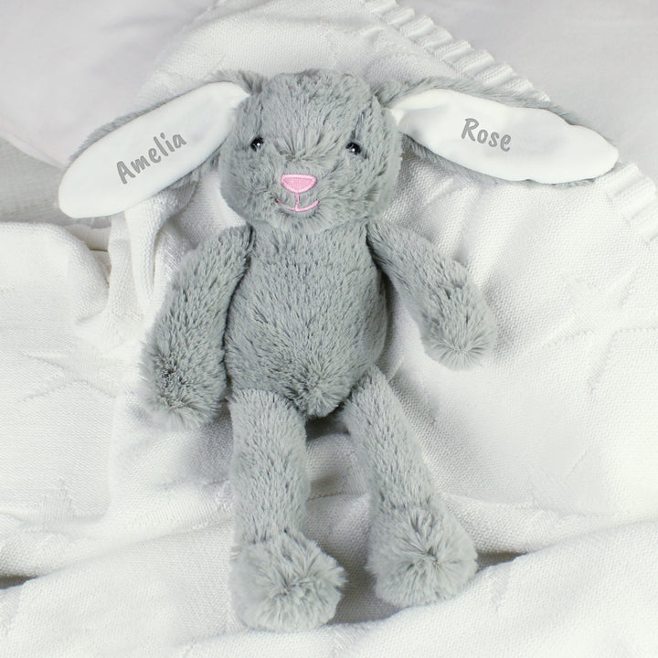 Personalised Bunny Rabbit Soft Toy – alternative view