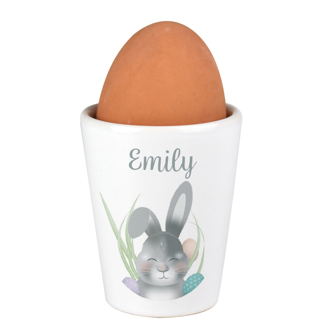 Personalised Easter Bunny Egg Cup – alternative view