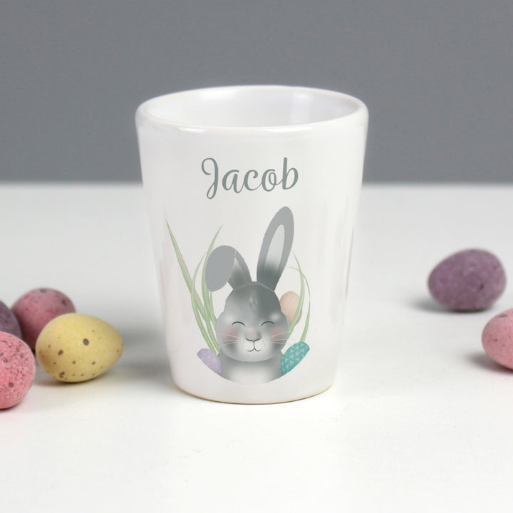 Personalised Easter Bunny Egg Cup – alternative view