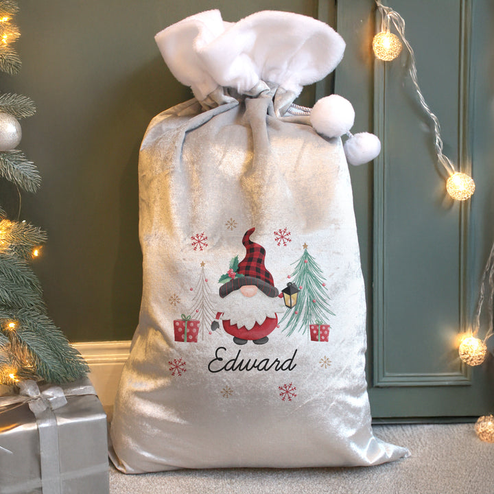 Personalised Gonk Christmas Sack