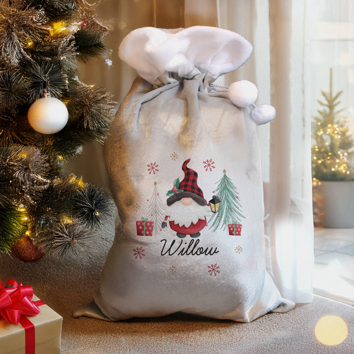 Personalised Gonk Christmas Sack