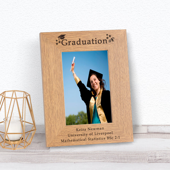 Personalised Graduation Photo Frame 6x4