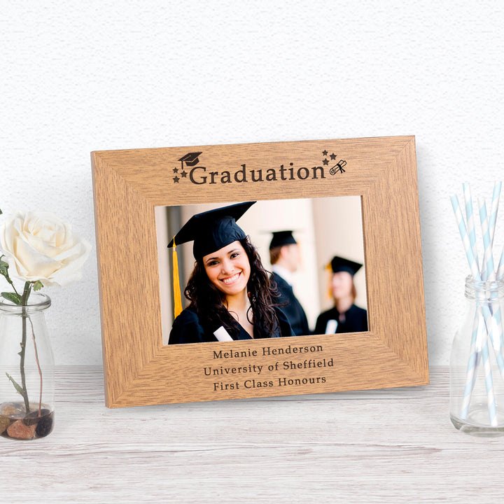 Personalised Graduation Photo Frame 6x4