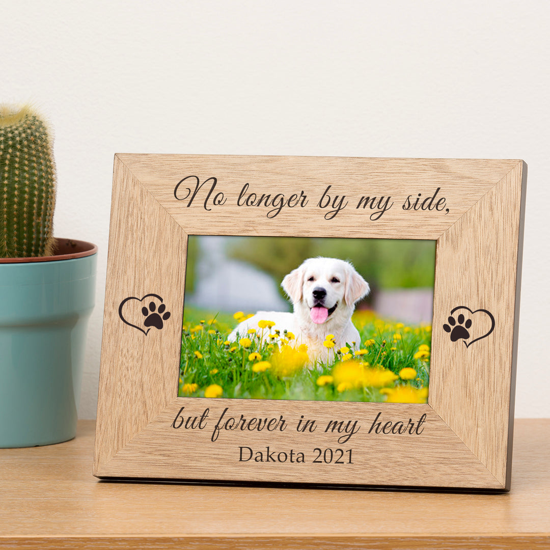 Personalised Pet Memory Photo Frame &