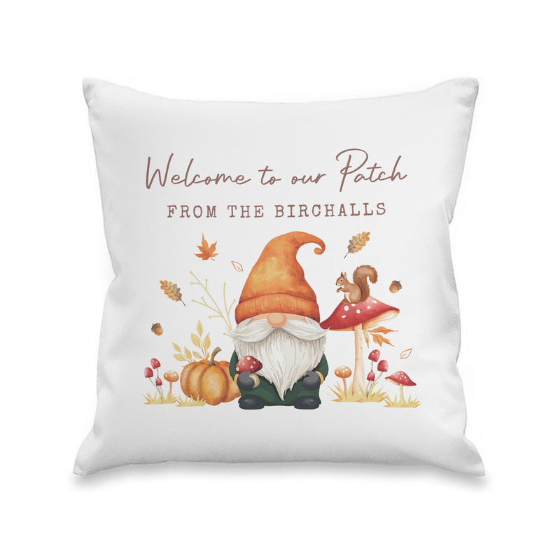 Personalised Autumn Gonk Cushion