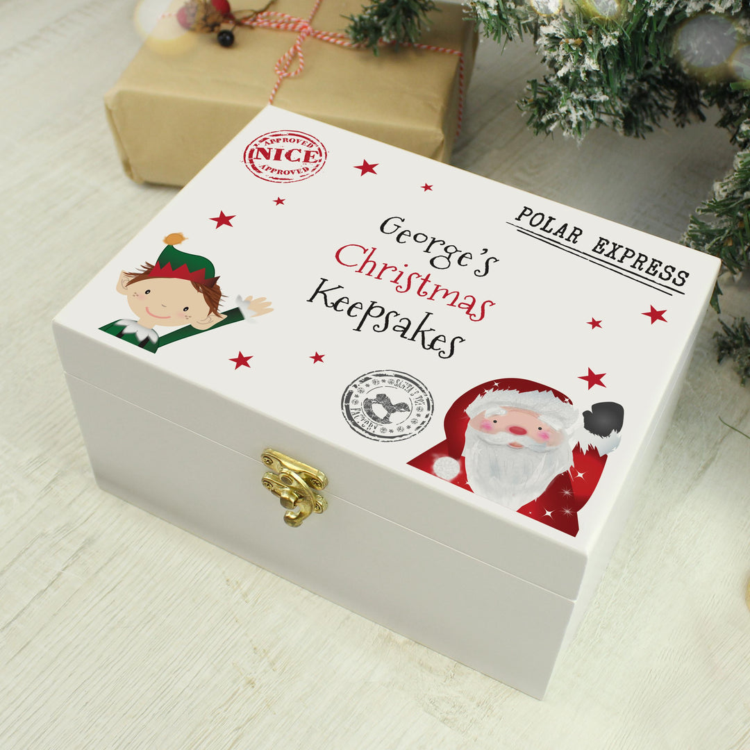 Personalised Small Christmas Eve Box – alternative view