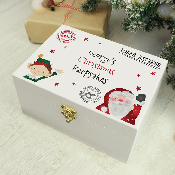 Personalised Small Christmas Eve Box – alternative view