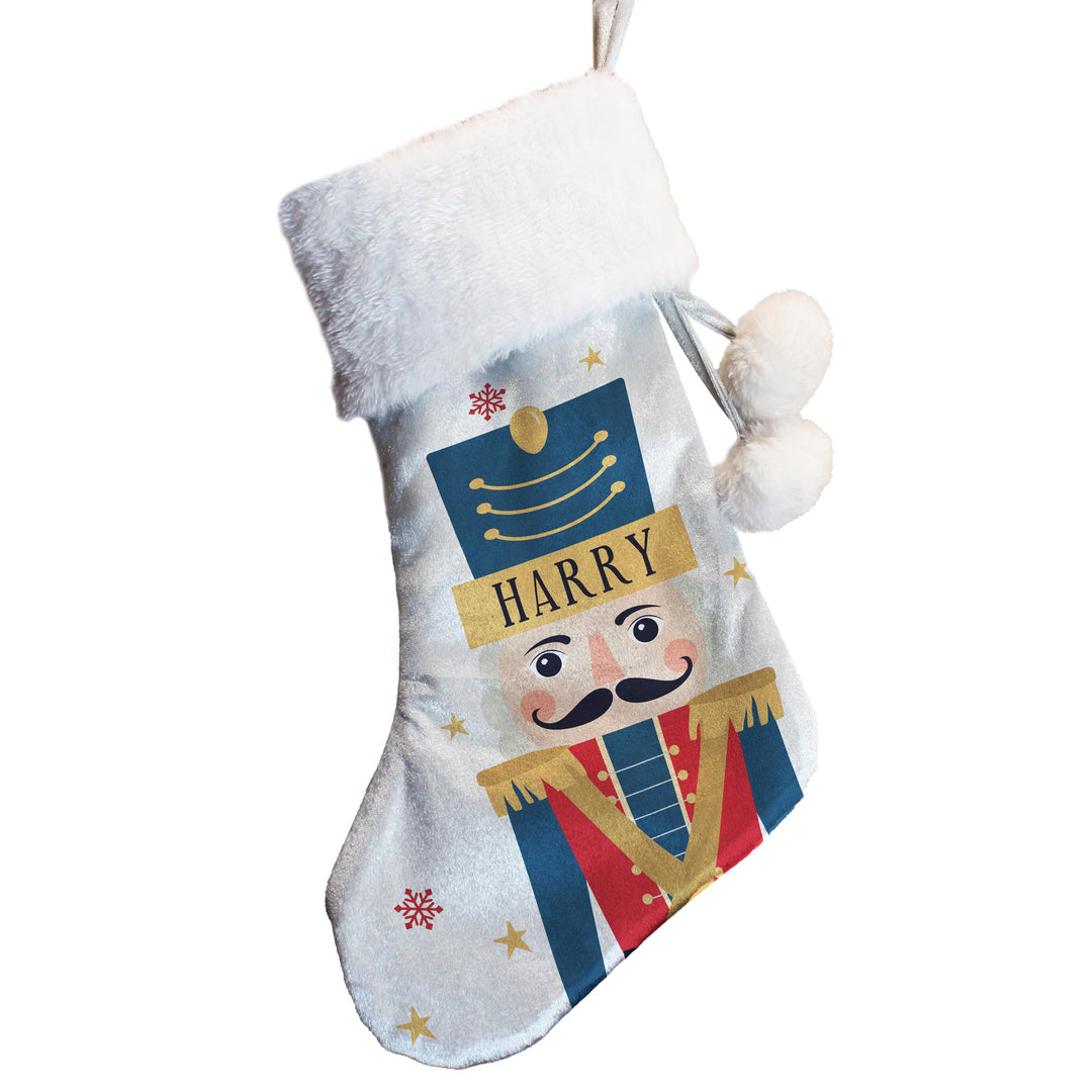 Personalised Nutcracker Christmas Stocking – alternative view