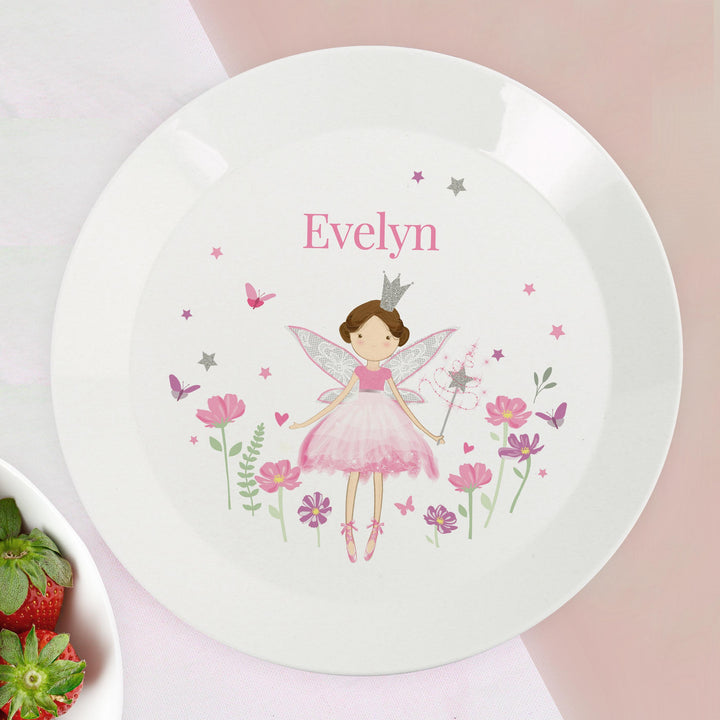 Personalised Fairy Princess Plate – alternative view