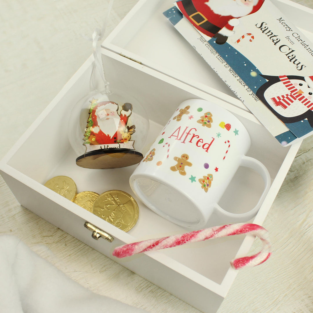 Personalised Small Christmas Eve Box – alternative view