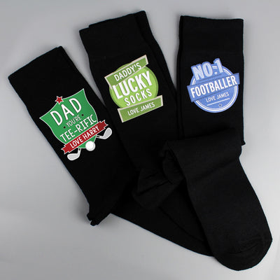 Personalised Lucky Socks Mens Socks