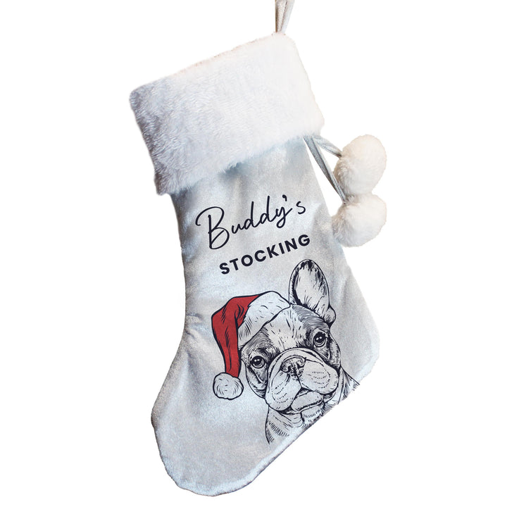 Personalised Dog Breed Christmas Stocking – alternative view