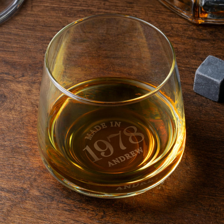 Personalised Base Engraved Made In Tumbler, The Personal Shop, personalised gifts