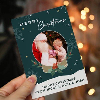 Personalised Pack of 10 Christmas Cards - Photo Upload