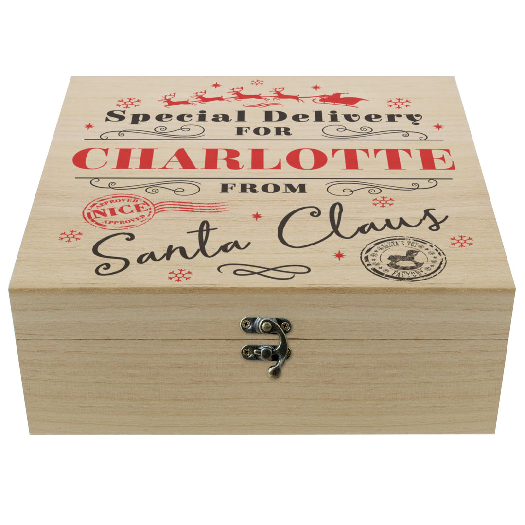 Personalised Special Delivery Christmas Eve Box – alternative view