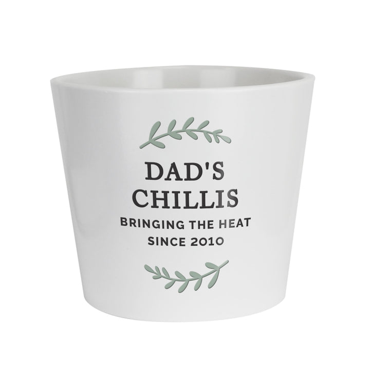 Personalised Wreath Large Plant Pot, The Personal Shop, personalised gifts