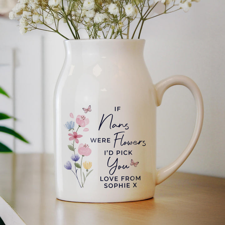Personalised Id Pick You Jug Vase, The Personal Shop, personalised gifts