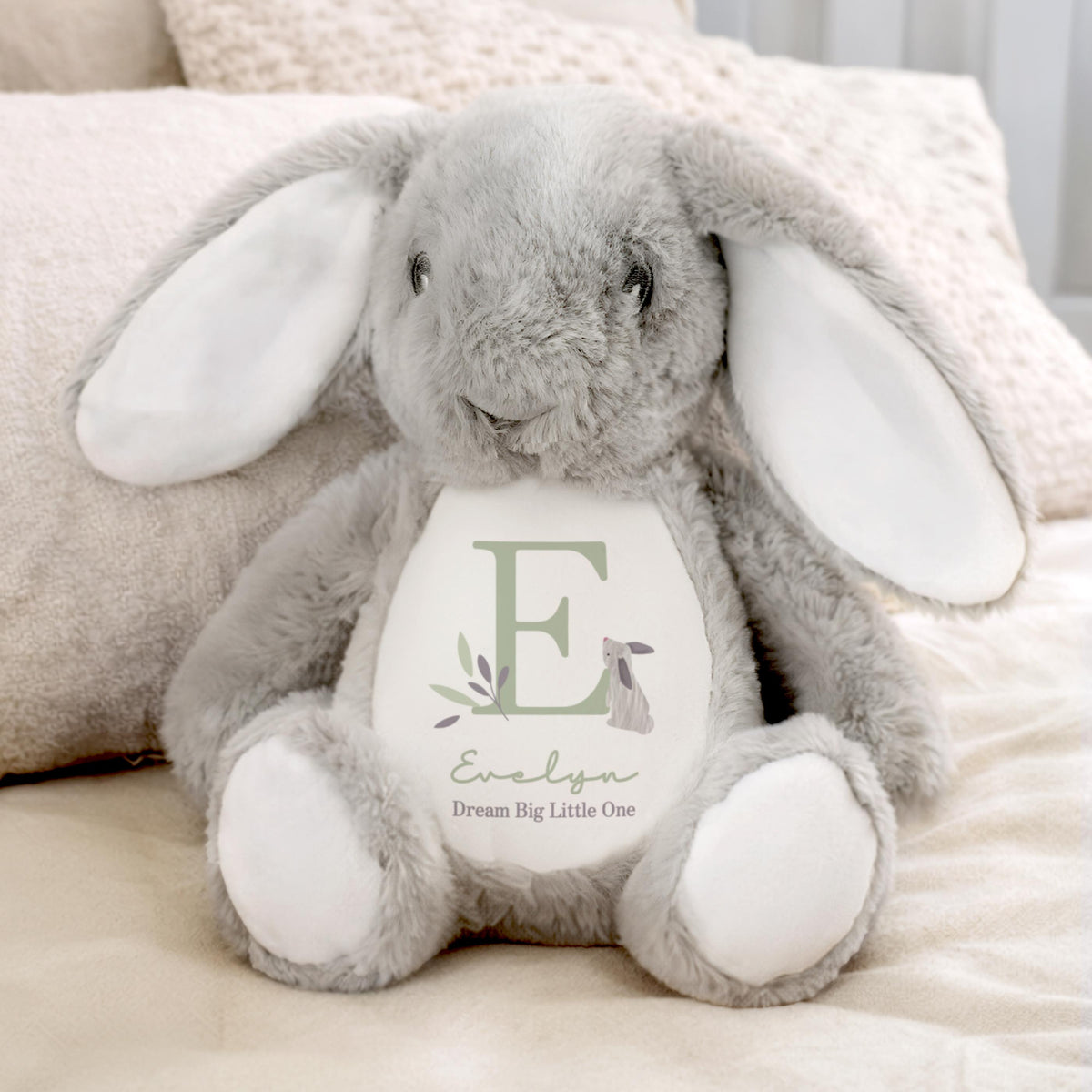 Personalised Woodland Bunny, The Personal Shop, personalised gifts