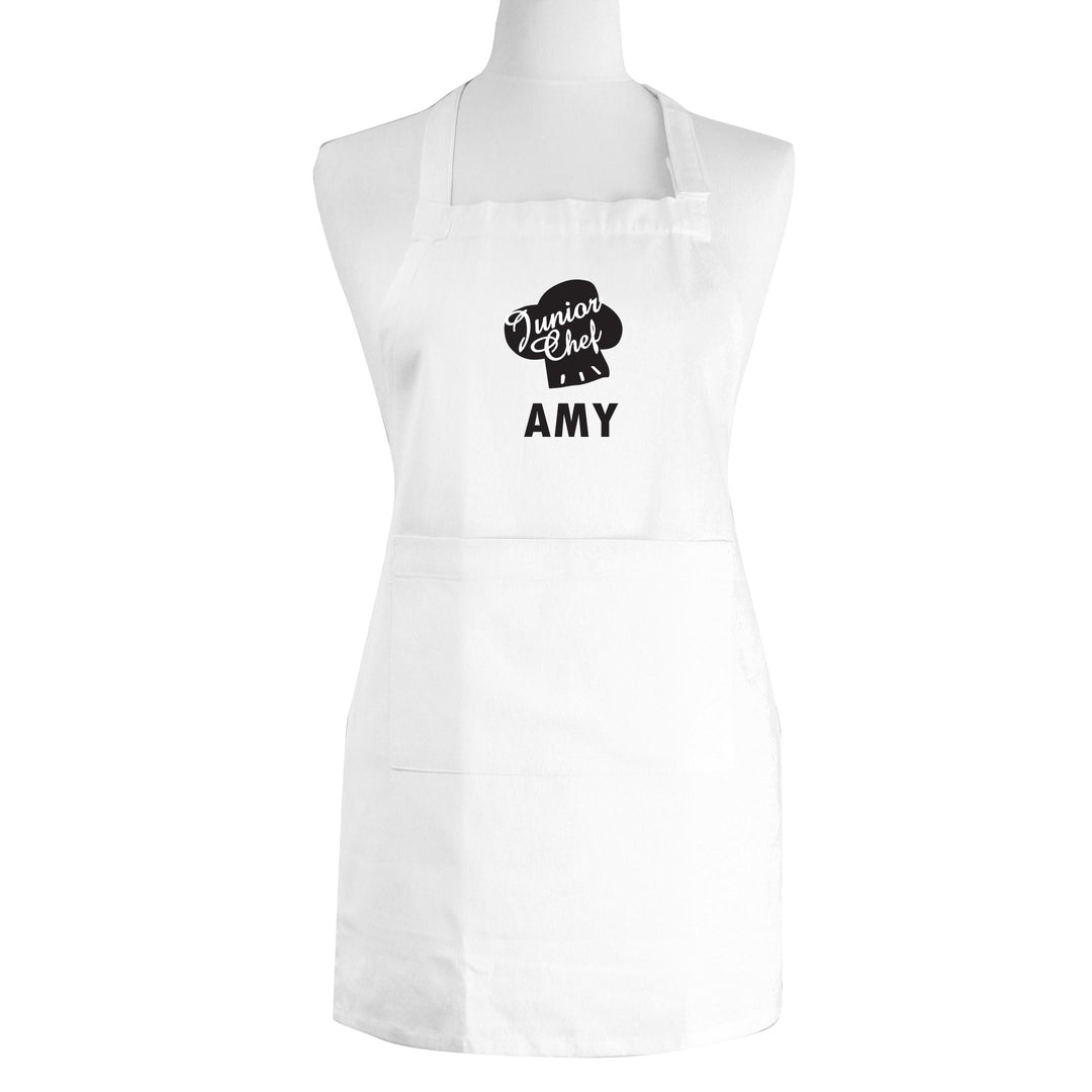 Personalised Junior Chef Childrens Apron – alternative view