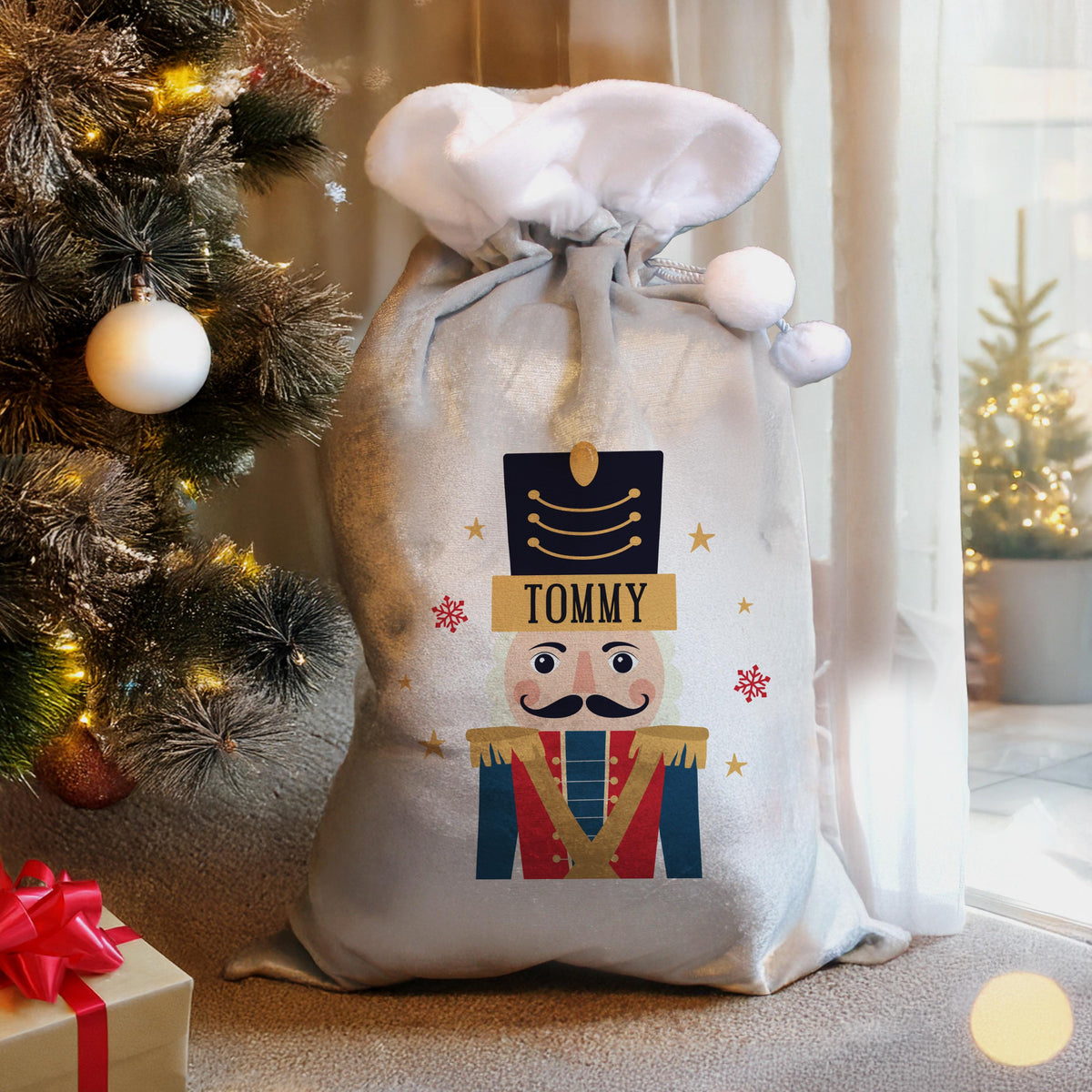 Personalised Nutcracker Christmas Sack – alternative view