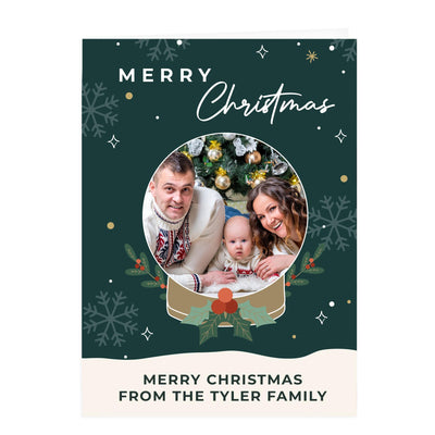 Personalised Pack of 10 Christmas Cards - Photo Upload