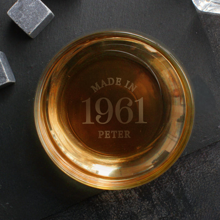 Personalised Base Engraved Made In Tumbler, The Personal Shop, personalised gifts