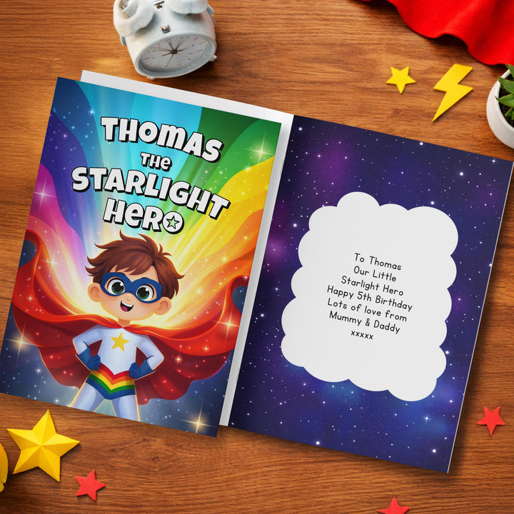 Personalised Starlight Hero Story Book for Boys, The Personal Shop, personalised gifts