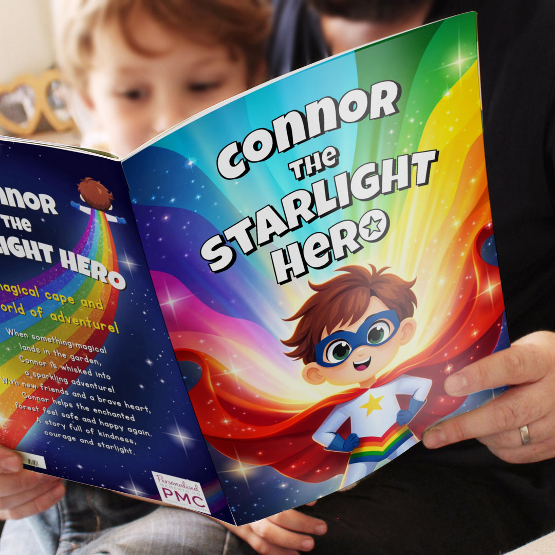 Personalised Starlight Hero Story Book for Boys, The Personal Shop, personalised gifts