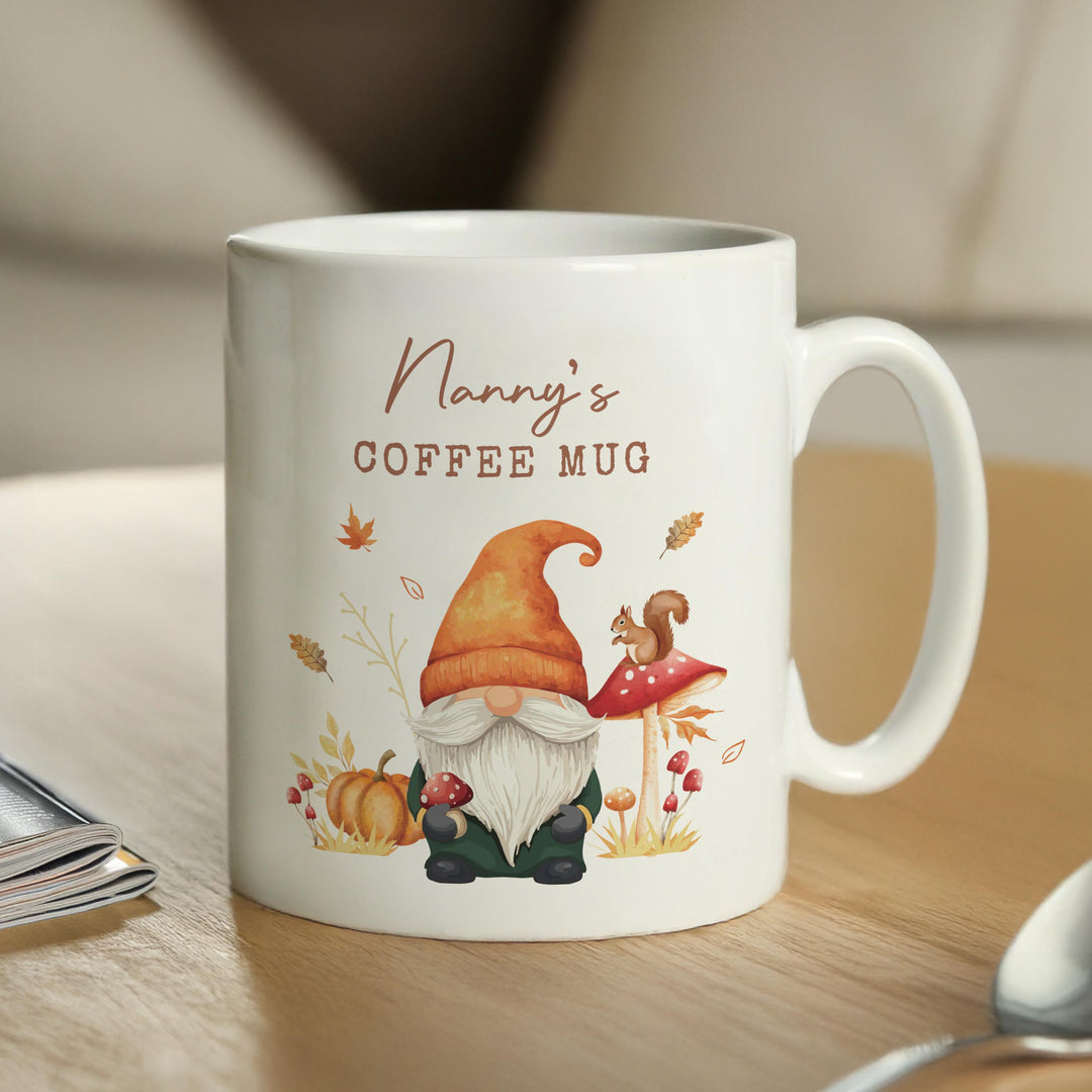 Personalised Autumn Gonk Mug