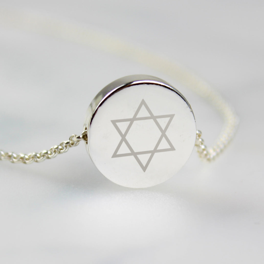 Personalised Bat Mitzvah Sentiment Silver Tone Necklace and Box, The Personal Shop, personalised gifts