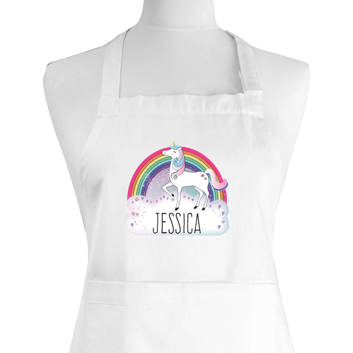Personalised Unicorn Childrens Apron – alternative view