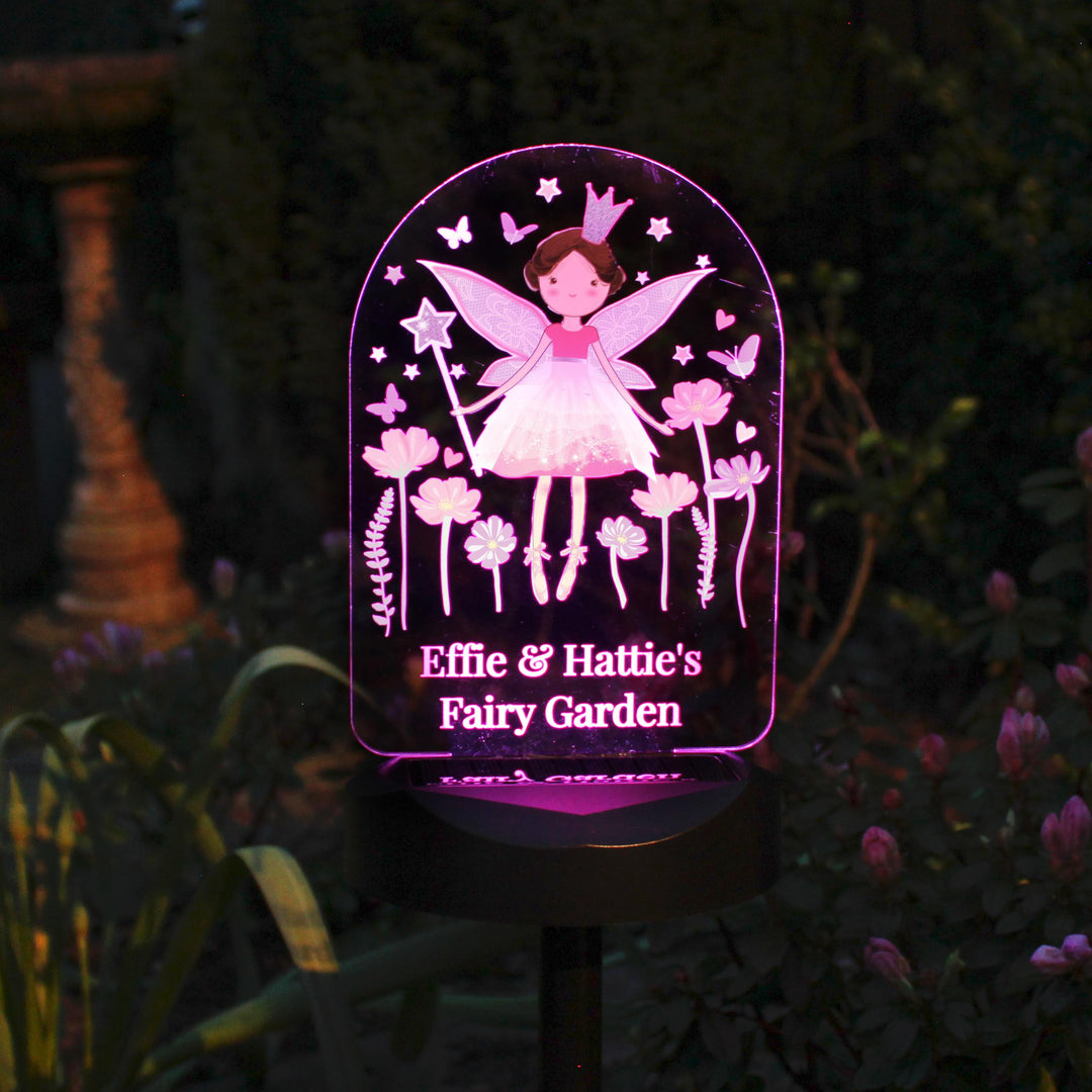 Personalised Fairy Princess Solar Light – alternative view