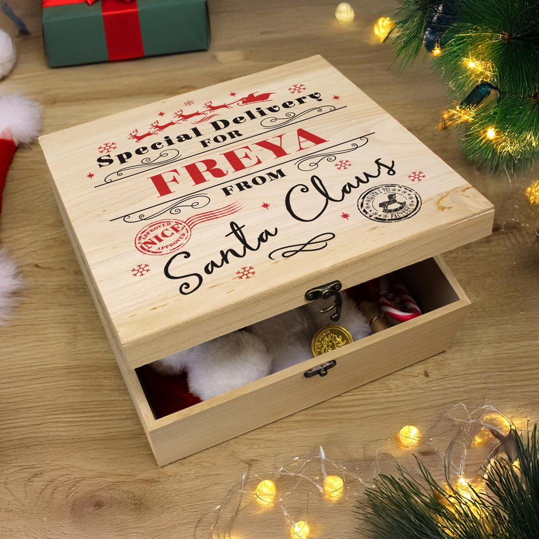 Personalised Special Delivery Christmas Eve Box – alternative view