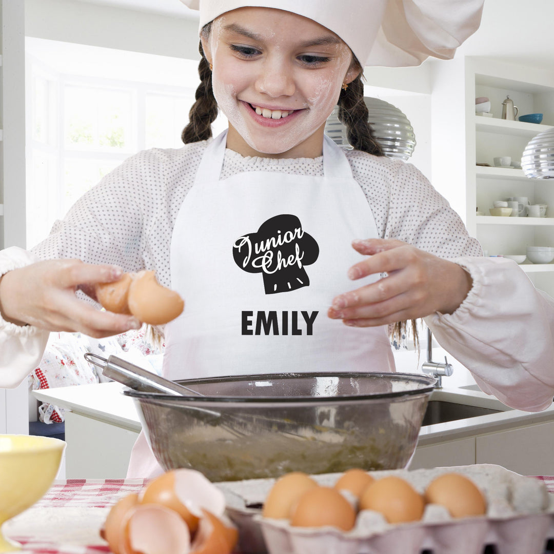 Personalised Junior Chef Childrens Apron – alternative view