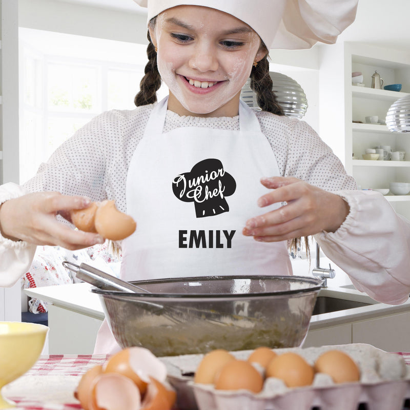 Personalised Junior Chef Childrens Apron