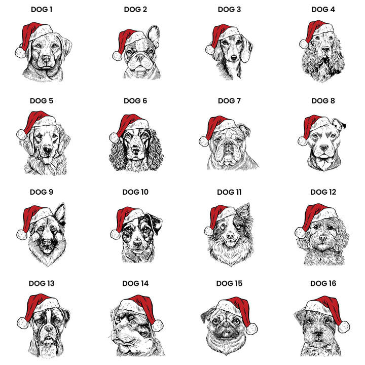 Personalised Dog Breed Christmas Stocking – alternative view