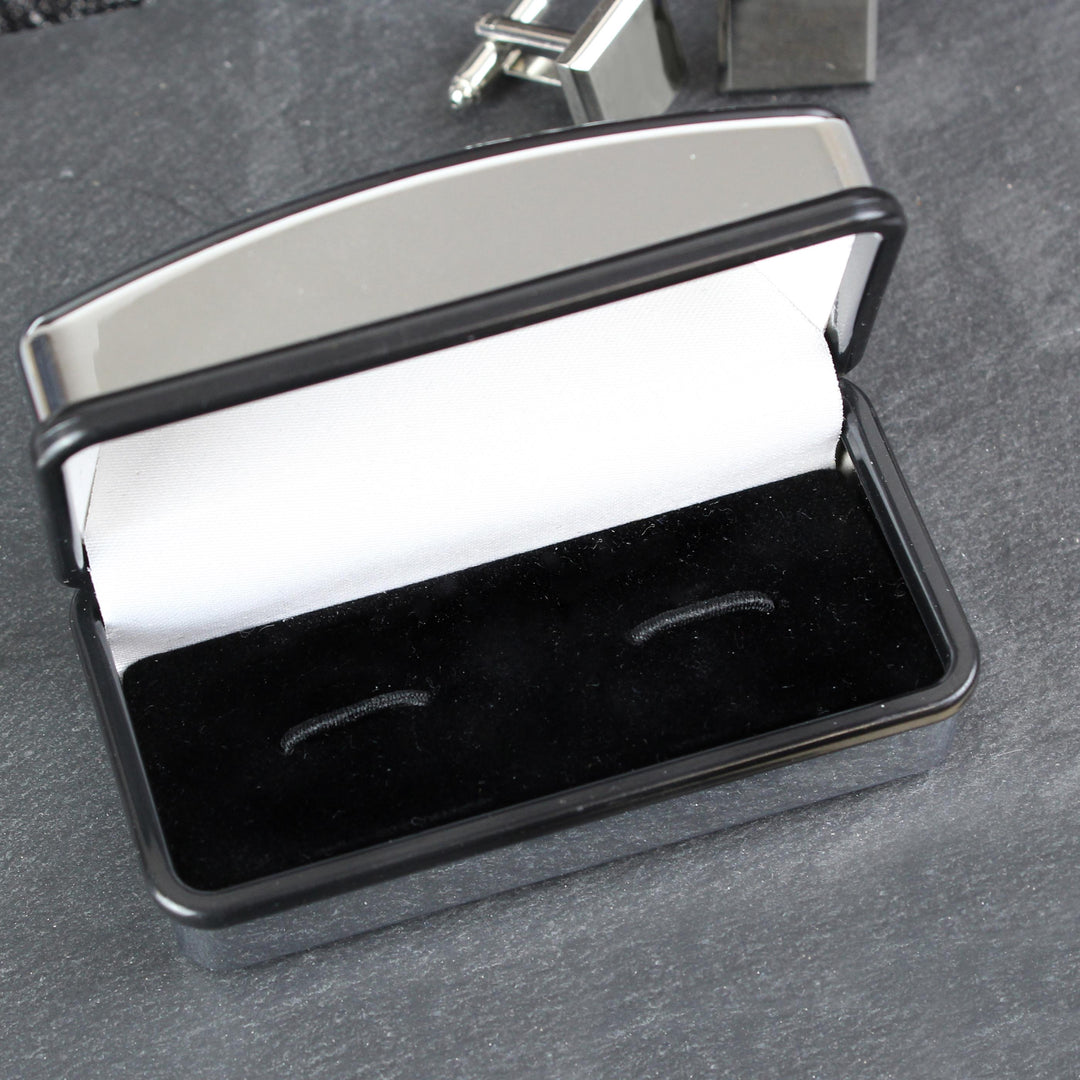 Personalised Groomsman Cufflink Box – alternative view