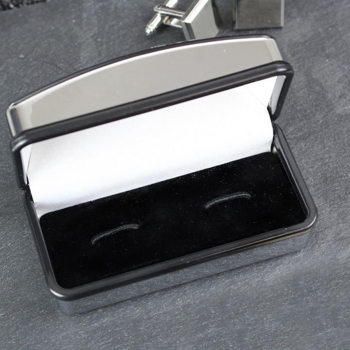 Personalised Groomsman Cufflink Box – alternative view