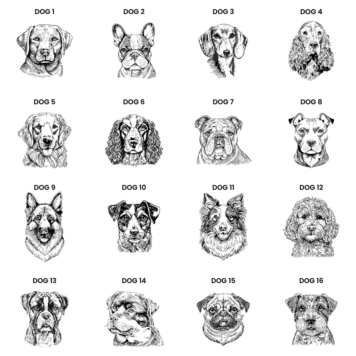 Personalised Dog Breed Mug – alternative view