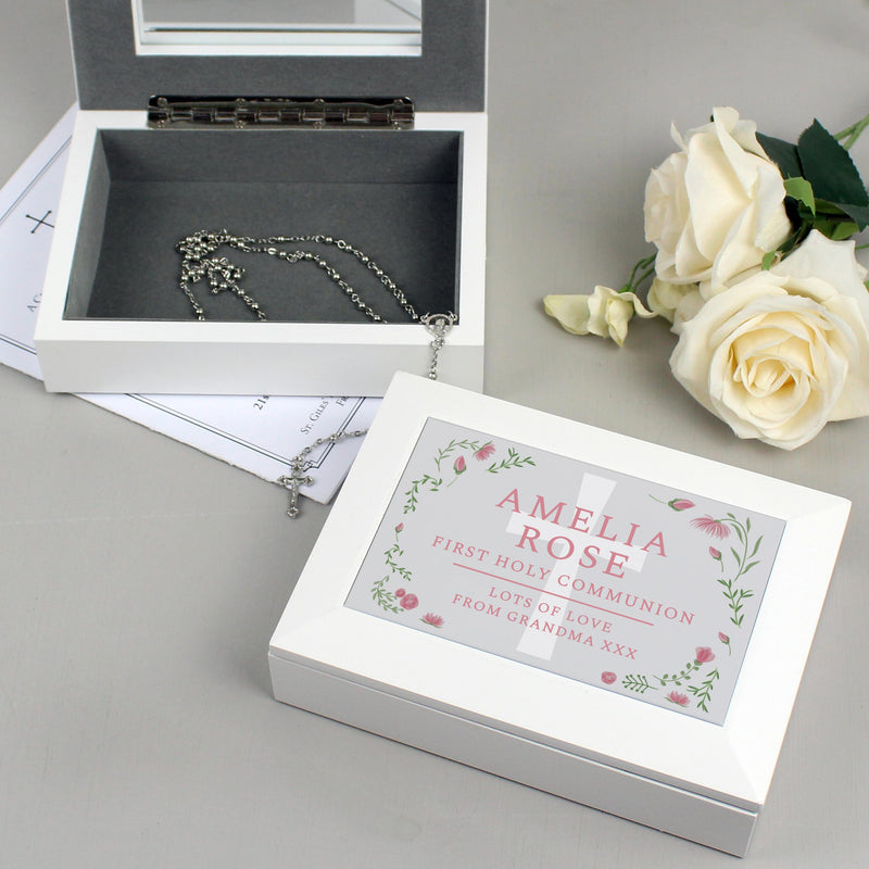 Personalised Religious Jewellery Box