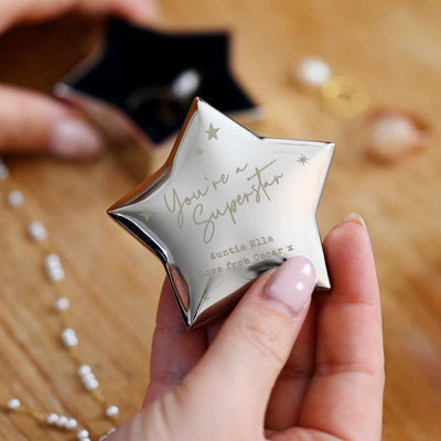 Personalised Youre a Star Trinket Box