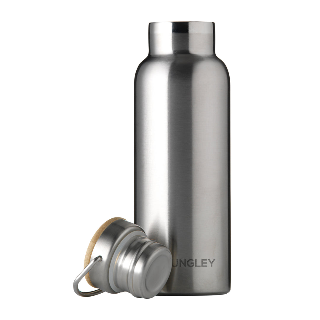 Jungley 500ml Insulated Water Bottle with Bamboo Lid, The Personal Shop, personalised gifts