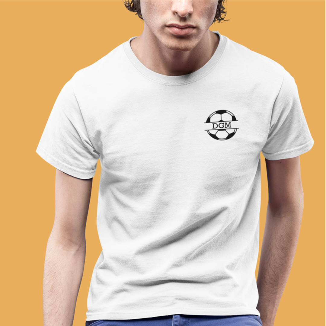 Personalised Football Initials Unisex T-Shirt