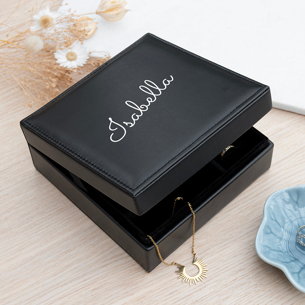 Personalised Travel Jewellery Case, The Personal Shop, personalised gifts