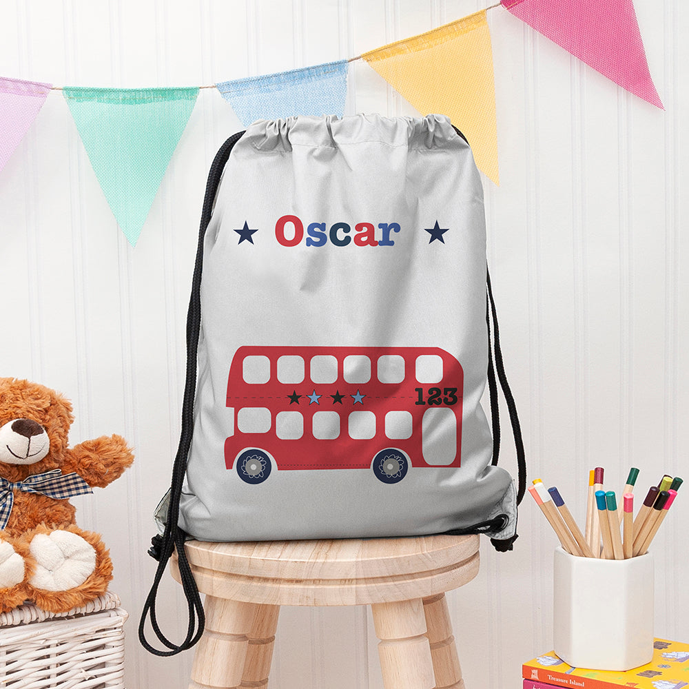 Personalised Boy’s Silver Waterproof Swim Bag, The Personal Shop, personalised gifts