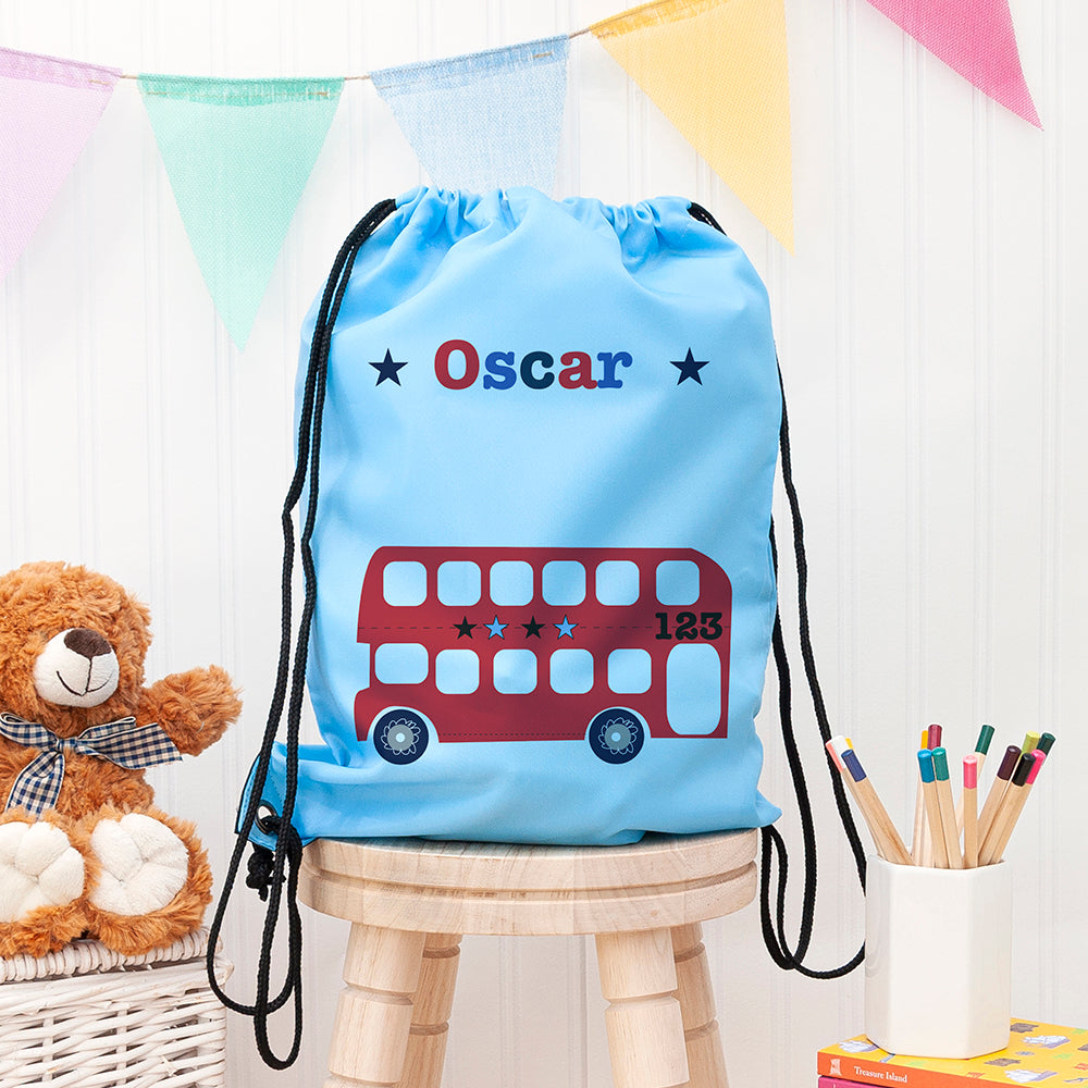 Personalised Sky Blue Waterproof Swim Bag for Boys, The Personal Shop, personalised gifts